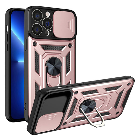 Tok Apple iPhone 13 Pro-hoz, Techsuit, CamShield, Rózsaszín