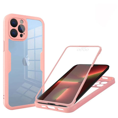 Tok Apple iPhone 13 Pro-hoz, Techsuit, ColorVerse 360, Rózsaszín
