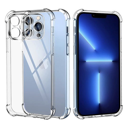 Tok Apple iPhone 13 Pro-hoz, Techsuit, Ütésálló Átlátszó, Átlátszó