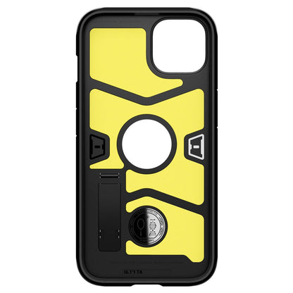 Tok Apple iPhone 13-hoz, Spigen, Tough Armor, Fekete
