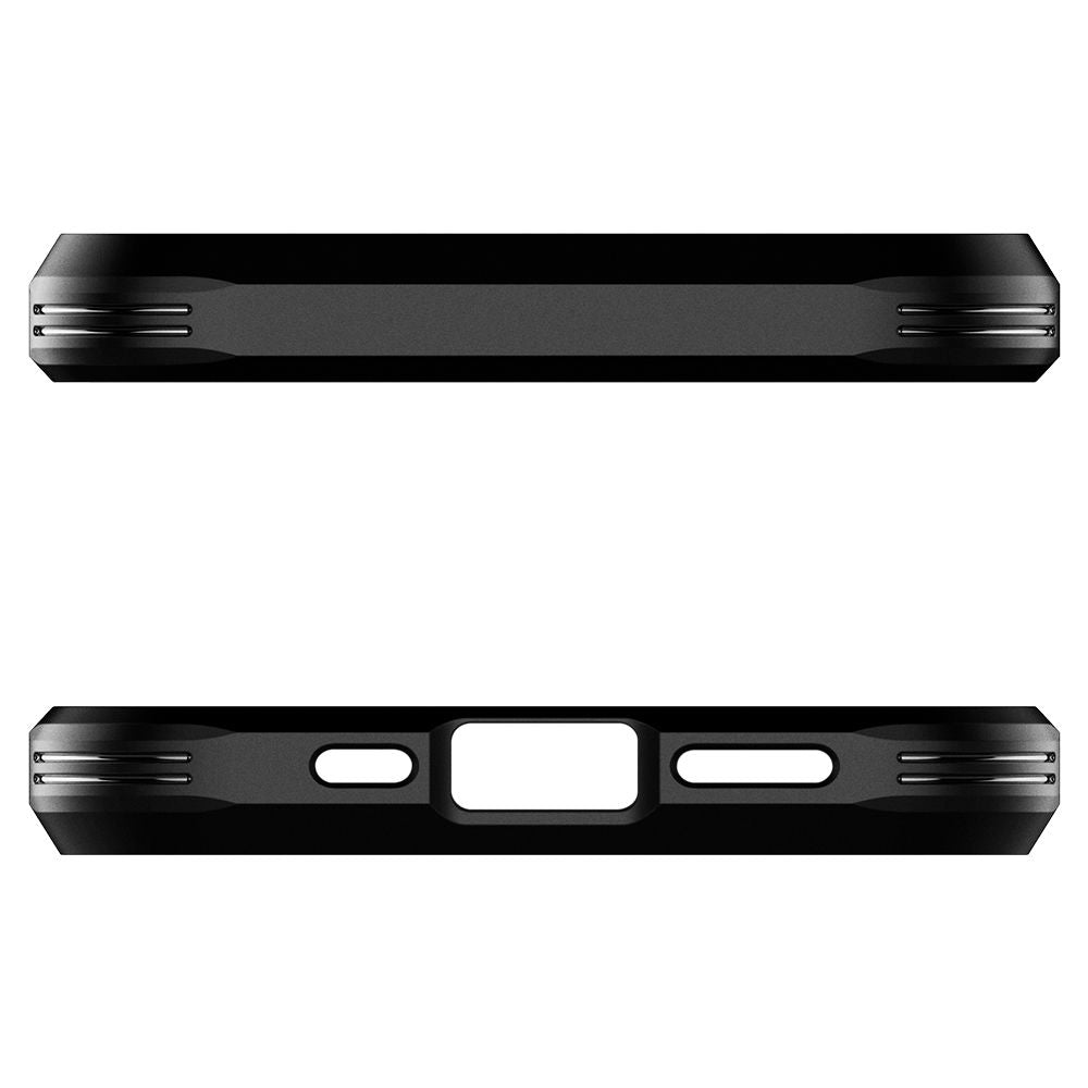 Tok Apple iPhone 13-hoz, Spigen, Tough Armor, Fekete