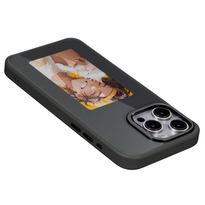 Tok Apple iPhone 15 Pro-hoz, OEM, Egyedi E-Ink kijelző, Fekete