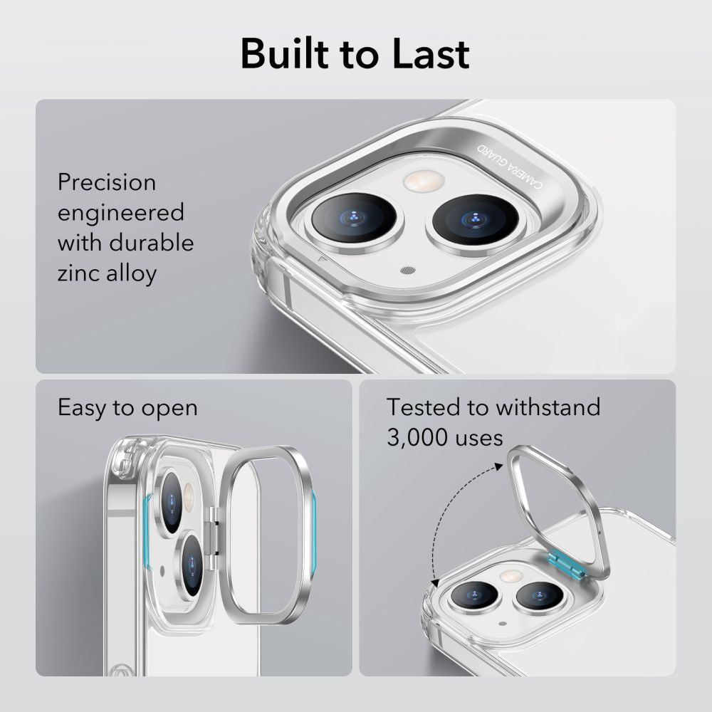 Tok Apple iPhone 14 Plus-hoz, ESR, Classic Kickstand, Átlátszó