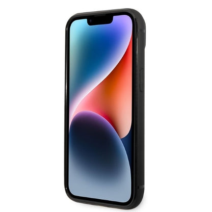 Tok Apple iPhone 14 Plus-hoz, Karl Lagerfeld, Cardslots Signature Logo, Fekete