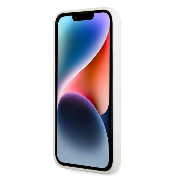 Tok Apple iPhone 14 Plus-hoz, Karl Lagerfeld, Silicone Choupette, Fehér