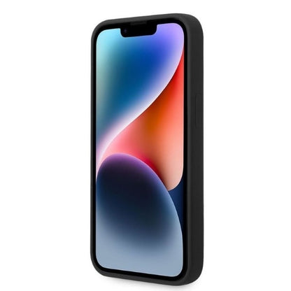 Tok Apple iPhone 14 Plus-hoz, Karl Lagerfeld, Choupette szilikon, Fekete