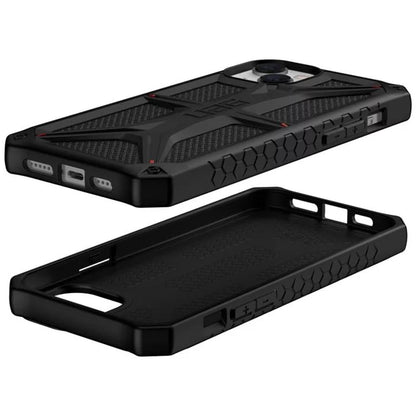 Tok Apple iPhone 14 Plus-hoz, Urban Armor Gear, Monarch Kevlar, Fekete