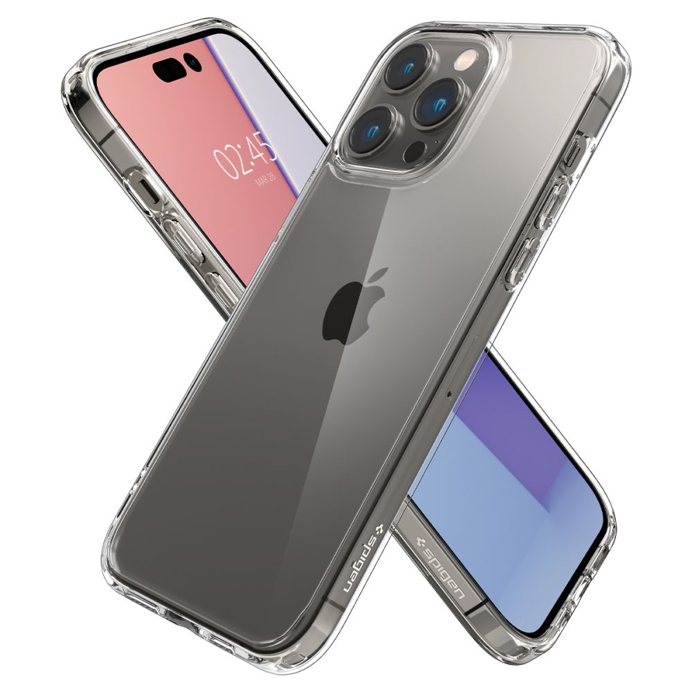 Tok Apple iPhone 14 Pro Max-hoz, Spigen, Ultra Hybrid, Átlátszó ACS04816