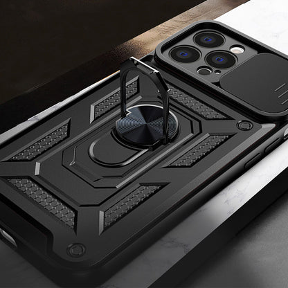 Case for Apple iPhone 14 Pro Max, Techsuit, CamShield, Black
