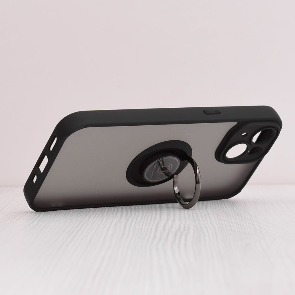 Case for Apple iPhone 14, Techsuit, Glinth, Black