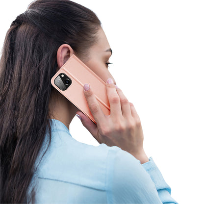 Tok Apple iPhone 15 Plus-hoz, DUX DUCIS, Skin Pro, Fekete