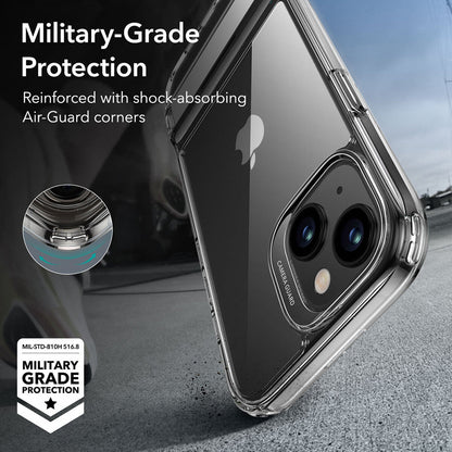 Tok Apple iPhone 15 Plus-hoz, ESR, Air Shield Boost Kickstand, Átlátszó