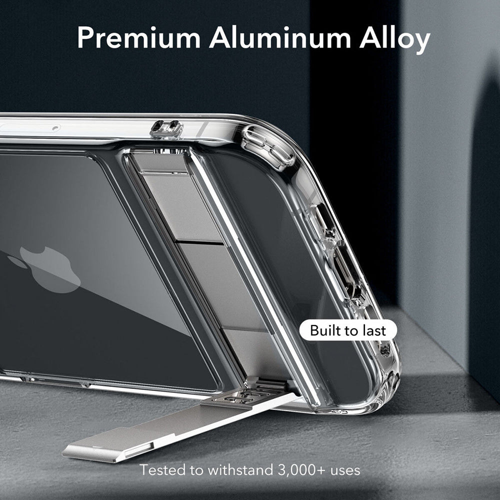 Tok Apple iPhone 15 Plus-hoz, ESR, Air Shield Boost Kickstand, Átlátszó