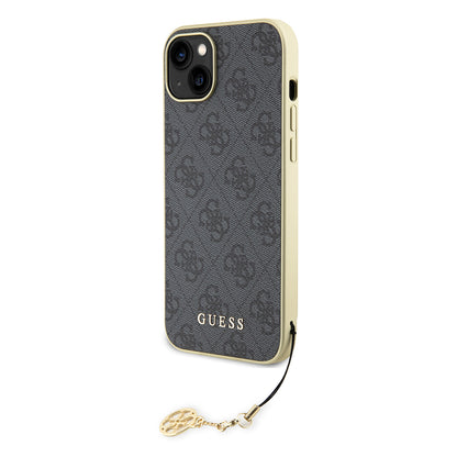 Tok Apple iPhone 15 Plus-hoz, Guess, 4G Charm, Szürke