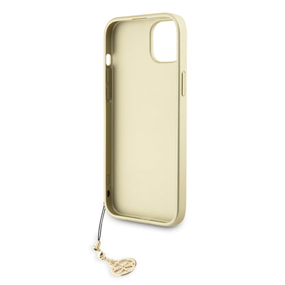 Tok Apple iPhone 15 Plus-hoz, Guess, 4G Charm, Szürke