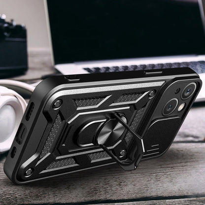 Tok Apple iPhone 15 Plus-hoz, Techsuit, CamShield, Zöld