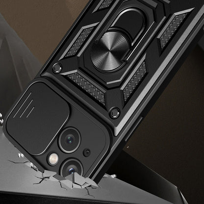 Tok Apple iPhone 15 Plus-hoz, Techsuit, CamShield, Zöld