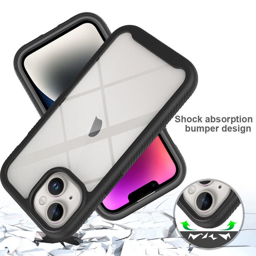 Tok Apple iPhone 15 Plus-hoz, Techsuit, Defense360 Pro, Fekete