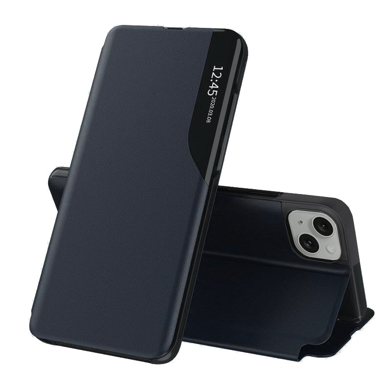Tok Apple iPhone 15 Plus-hoz, Techsuit, eFold, Sötétkék