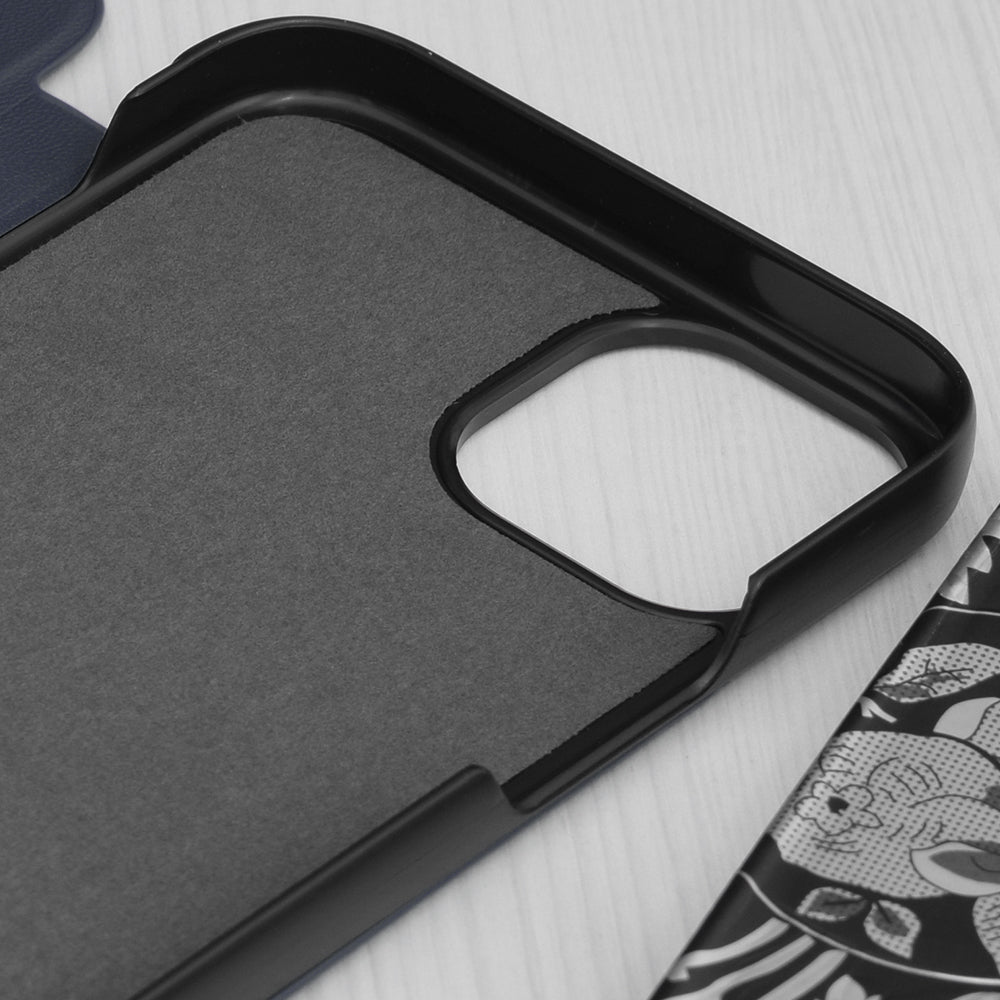 Tok Apple iPhone 15 Plus-hoz, Techsuit, eFold, Sötétkék