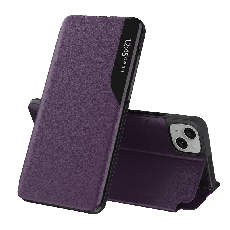 Tok Apple iPhone 15 Plus-hoz, Techsuit, eFold, Lila