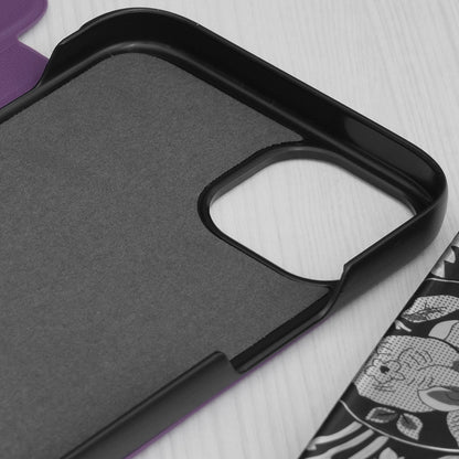 Tok Apple iPhone 15 Plus-hoz, Techsuit, eFold, Lila