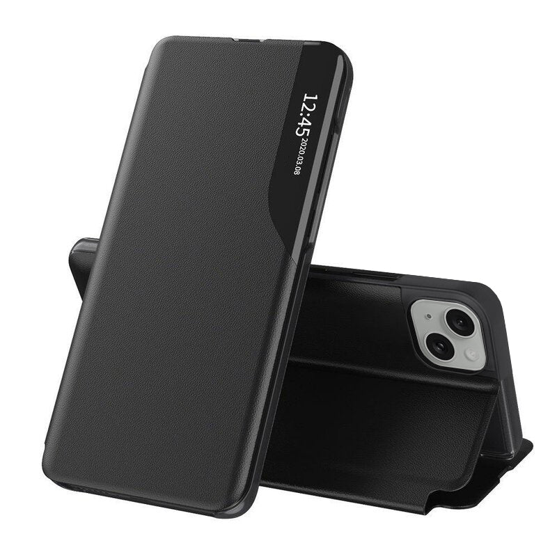 Tok Apple iPhone 15 Plus-hoz, Techsuit, eFold, Fekete