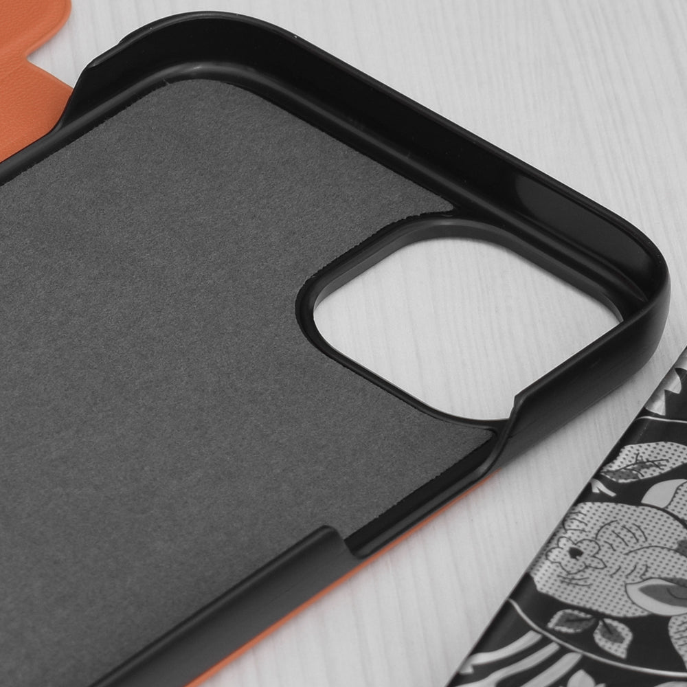 Tok Apple iPhone 15 Plus-hoz, Techsuit, eFold, Narancssárga