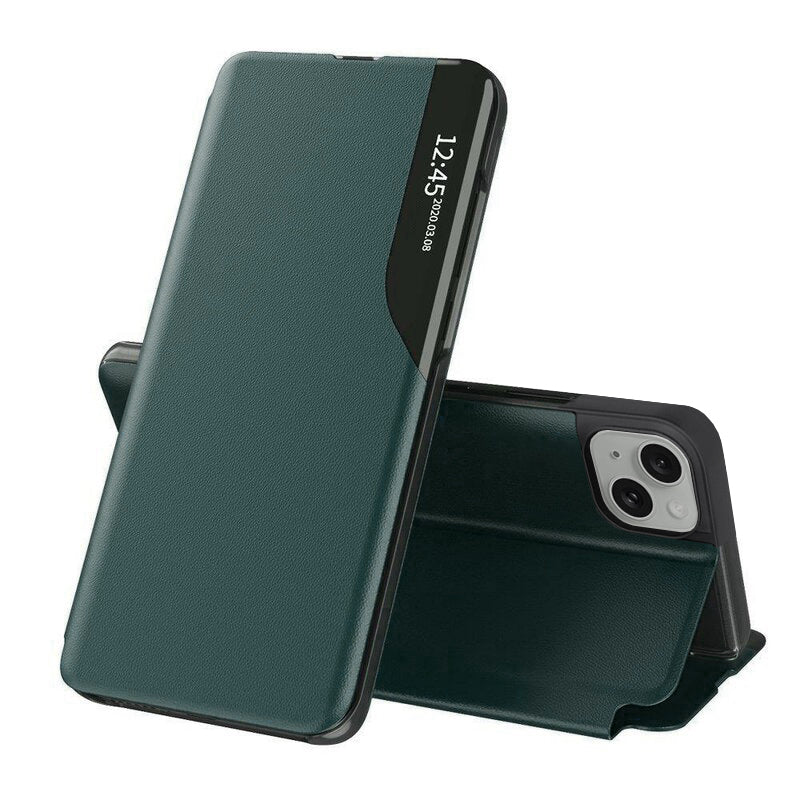 Tok Apple iPhone 15 Plus-hoz, Techsuit, eFold, Zöld