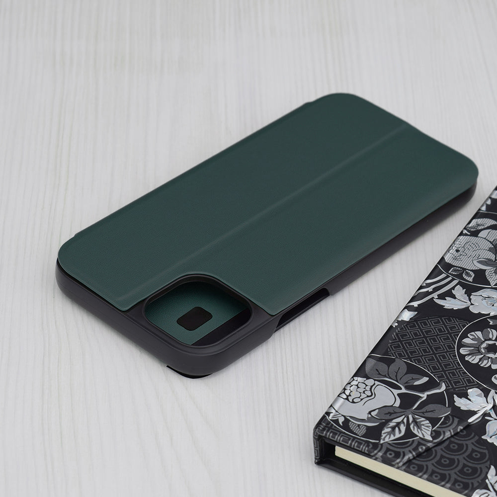 Tok Apple iPhone 15 Plus-hoz, Techsuit, eFold, Zöld