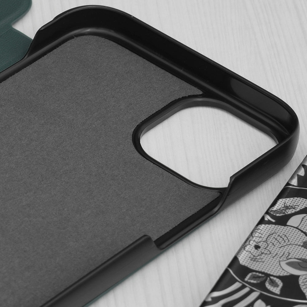 Tok Apple iPhone 15 Plus-hoz, Techsuit, eFold, Zöld