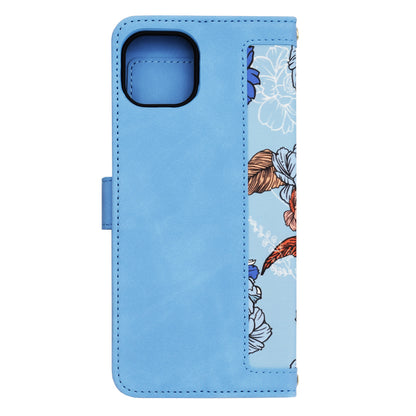 Tok Apple iPhone 15 Plus-hoz, Techsuit, FlipCraft, Kék