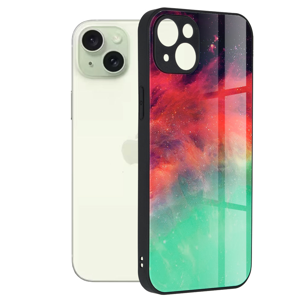 Tok Apple iPhone 15 Plus-hoz, Techsuit, Glaze, Türkiz