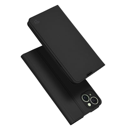 Tok Apple iPhone 15 Plus-hoz, Techsuit, Magskin Book, Fekete