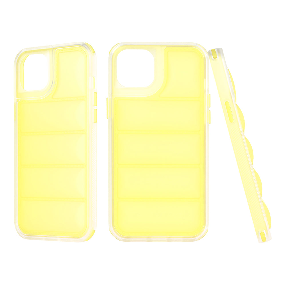 Tok Apple iPhone 15 Plus-hoz, Techsuit, Wave Shield, sárga