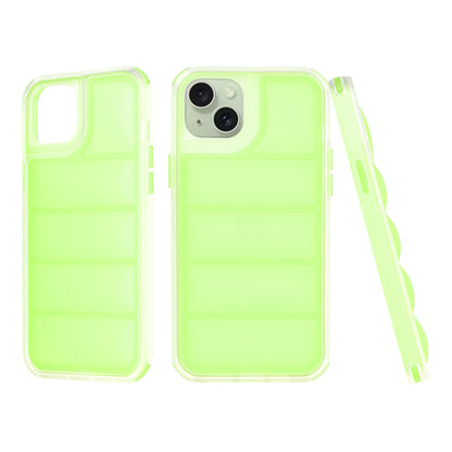 Tok Apple iPhone 15 Plus-hoz, Techsuit, Wave Shield, Zöld