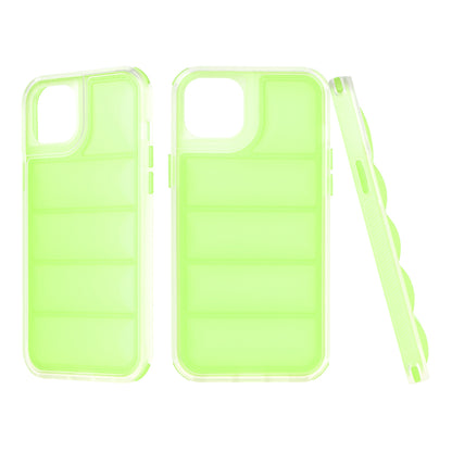 Tok Apple iPhone 15 Plus-hoz, Techsuit, Wave Shield, Zöld