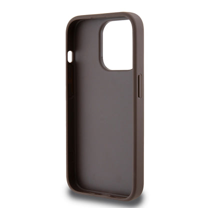 Tok Apple iPhone 15 Pro-hoz, Guess, 4G Stripe, Barna