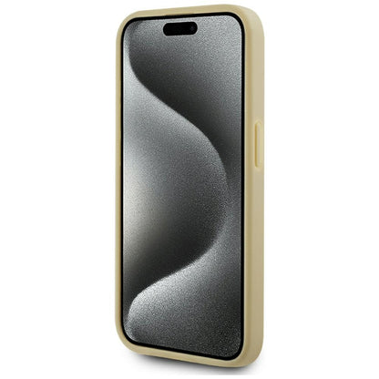 Tok Apple iPhone 15 Pro Max-hoz, Karl Lagerfeld, Metal Signature, Arany