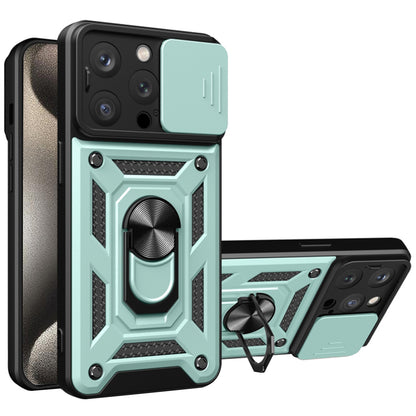 Tok Apple iPhone 15 Pro Max-hoz, Techsuit, CamShield, Zöld