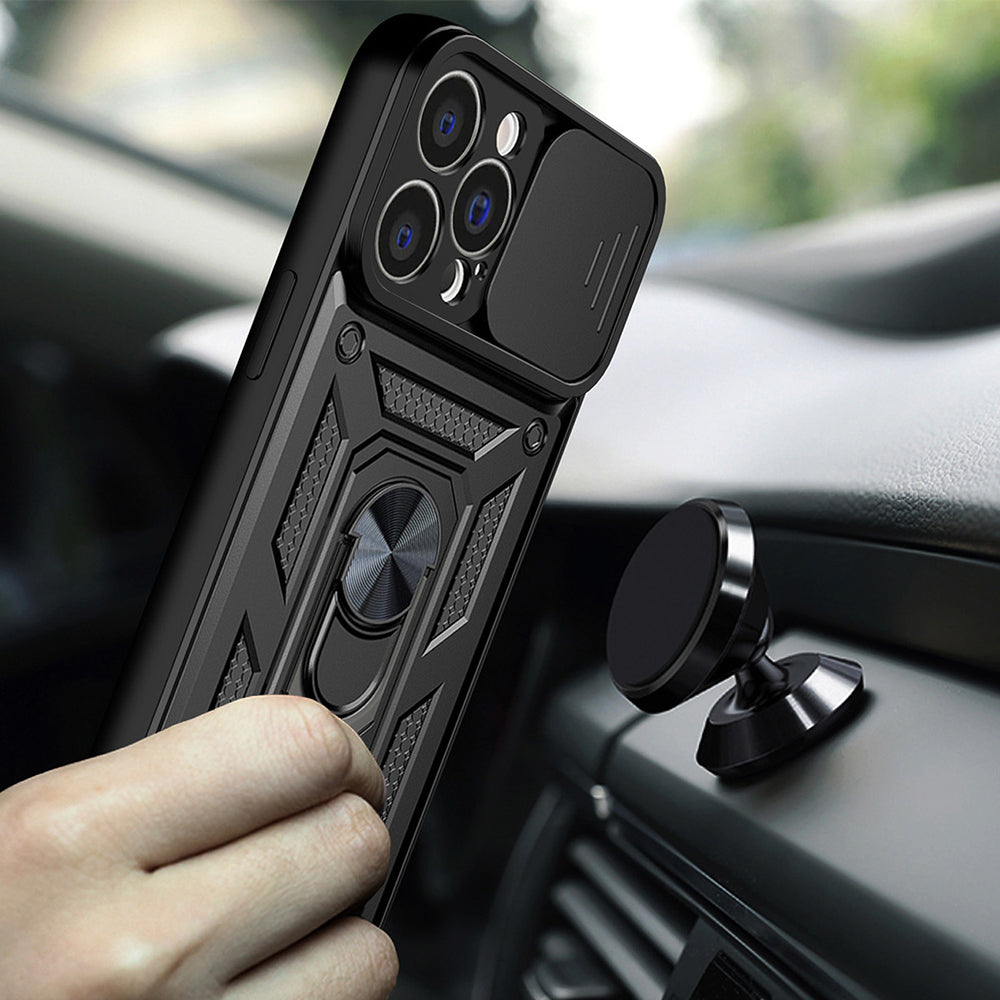 Tok Apple iPhone 15 Pro Max-hoz, Techsuit, CamShield, Zöld