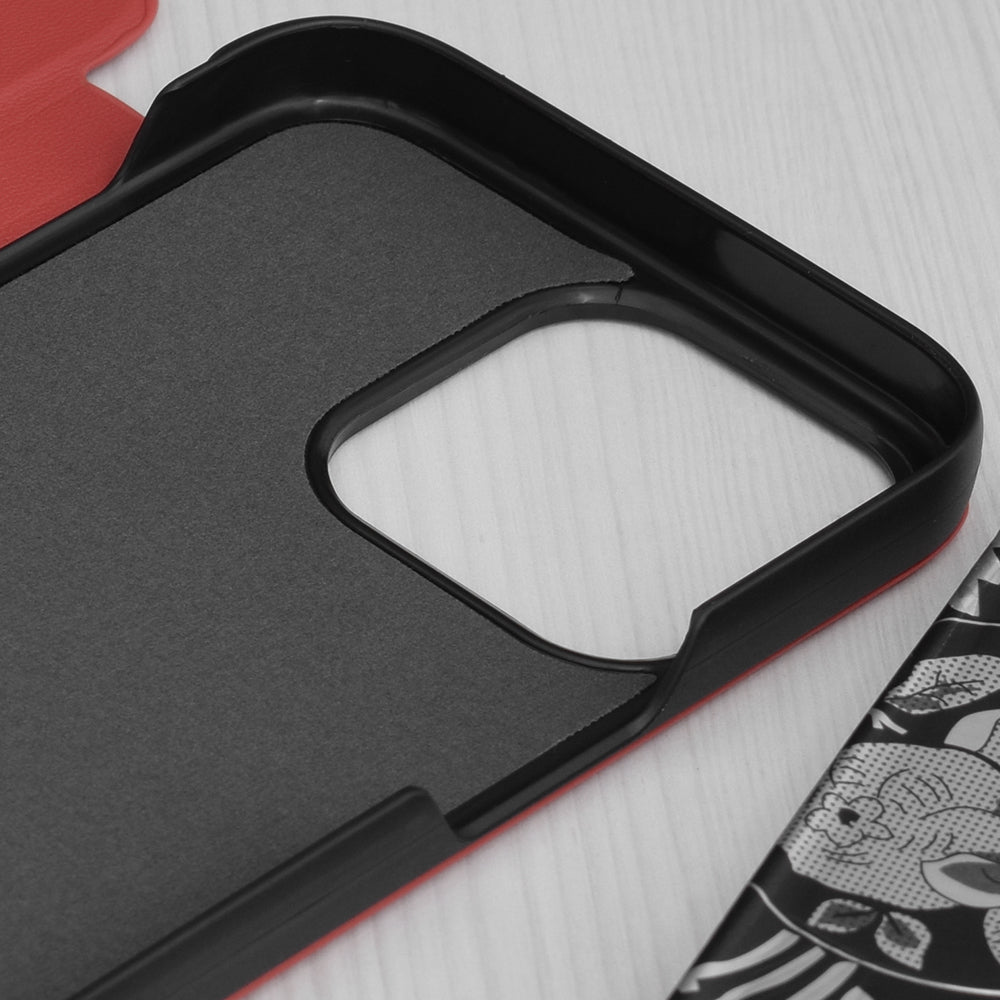 Tok Apple iPhone 15 Pro Max-hoz, Techsuit, eFold, Piros