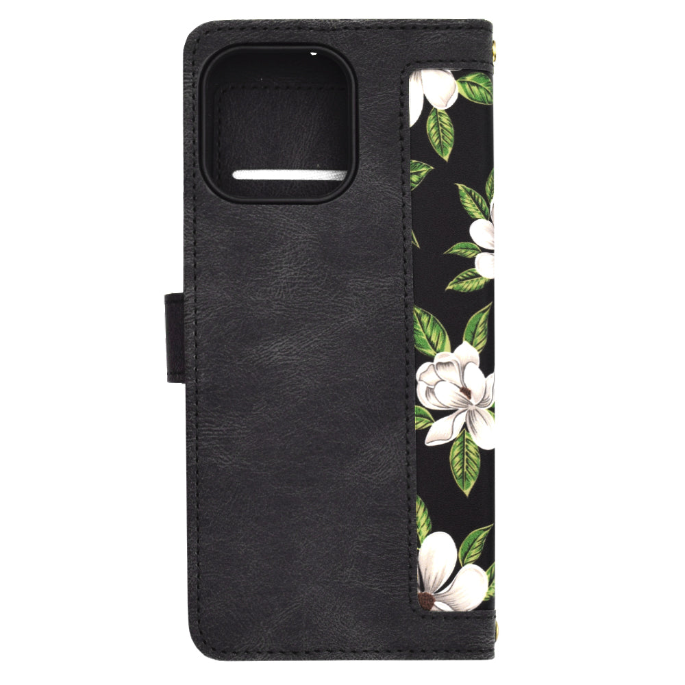 Tok Apple iPhone 15 Pro Max-hoz, Techsuit, FlipCraft, Fekete