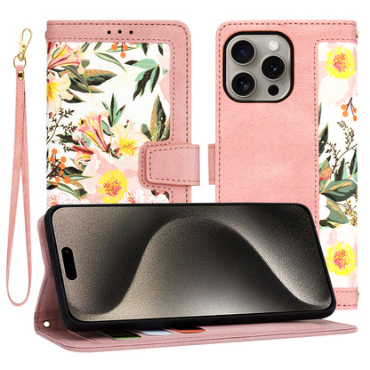 Tok Apple iPhone 15 Pro Max-hoz, Techsuit, FlipCraft, Rózsaszín