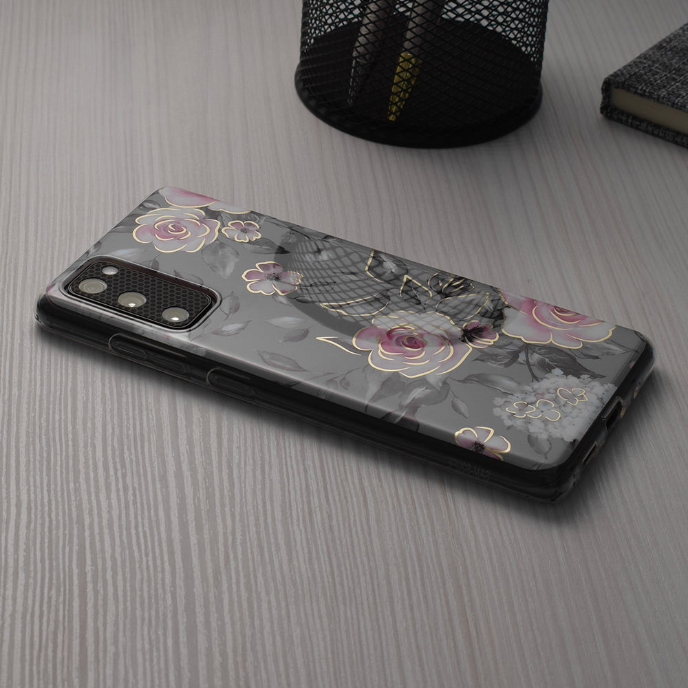 Tok Apple iPhone 15 Pro Max-hoz, Techsuit, Márvány, Szürke