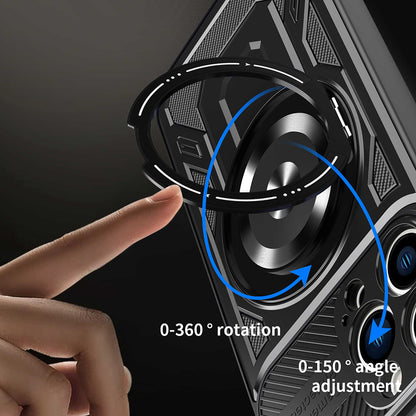 Tok Apple iPhone 15 Pro Max-hoz, Techsuit, RuggedCam, Kék