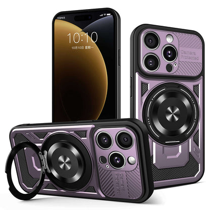 Tok Apple iPhone 15 Pro Max-hoz, Techsuit, RuggedCam, Lila