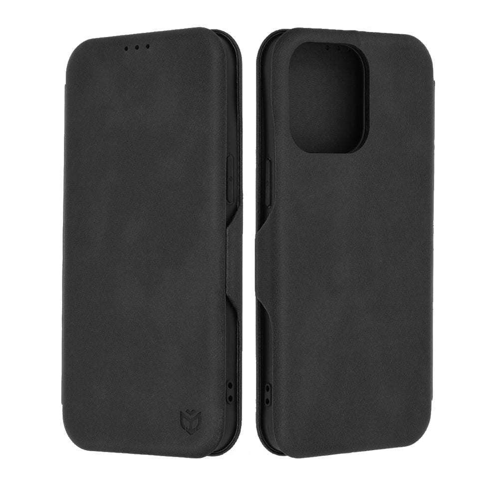 Tok Apple iPhone 15 Pro Max-hoz, Techsuit, Safe Wallet Plus, Fekete