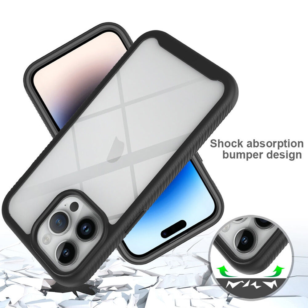 Tok Apple iPhone 15 Pro-hoz, Techsuit, Defense360 Pro, Fekete