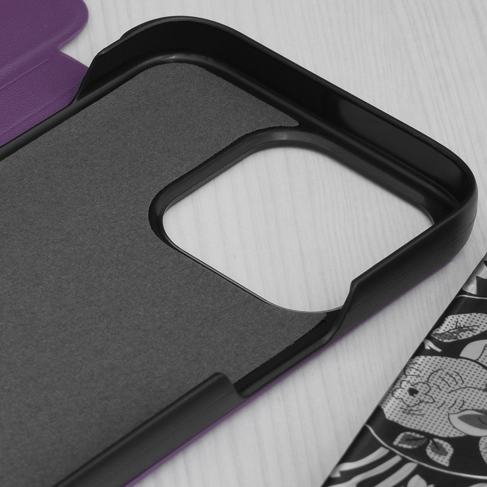 Tok Apple iPhone 15 Pro-hoz, Techsuit, eFold, Lila